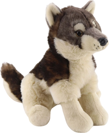Plysdyr ulv siddende 20 cm