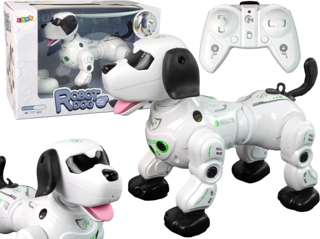 Interaktiv robot hund med fjernbetjening