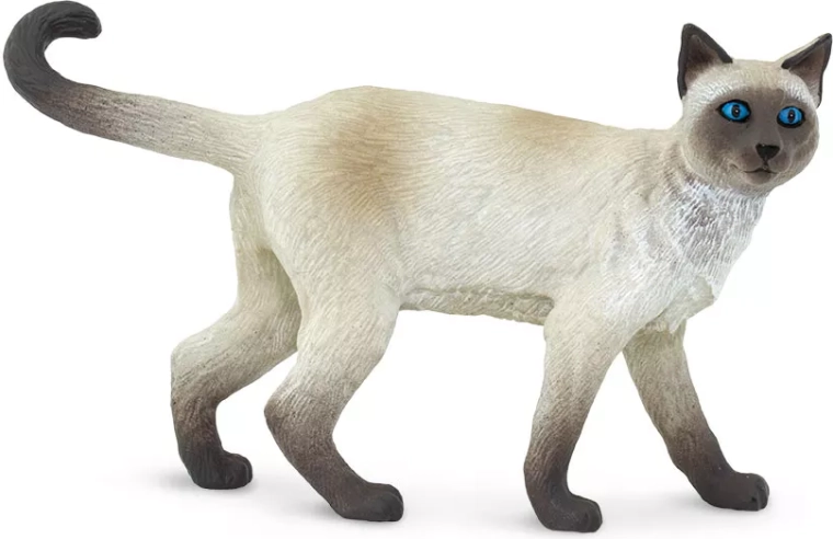 Figur af siamesisk kat Safari Ltd.