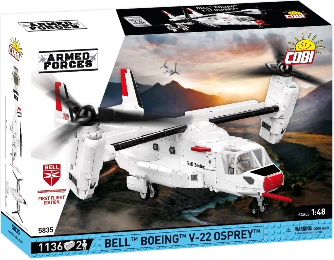 Byggesæt Cobi Armed Forces Bell Boeing V-22 Osprey first flight edition 1:48