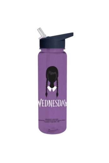 Plastikflaske Wednesday med drikketud 700 ml