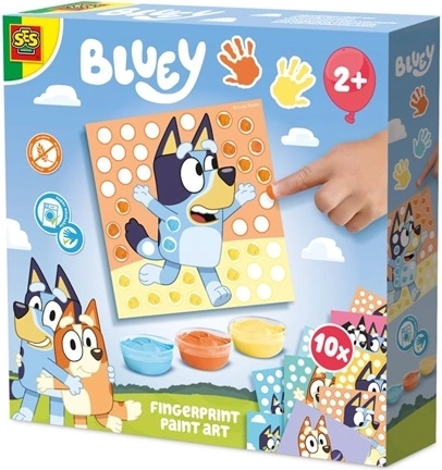 SES Bluey fingermaling