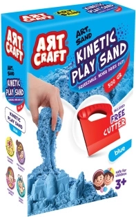 Art Craft kinetisk sand blå 500 g