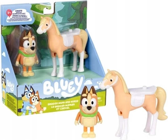 Bluey Chilli på hesteryg