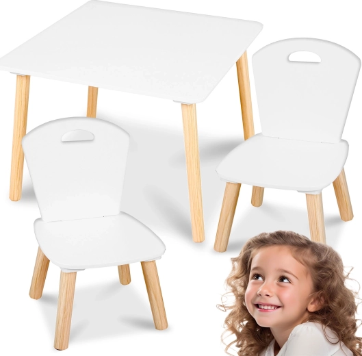 Børnebord med 2 stole Ricokids