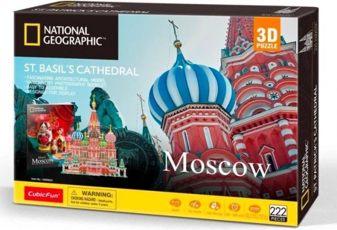 CubicFun National Geographic 3D-puslespil Sankt Basil-katedralen, 224 dele