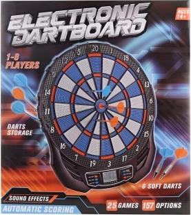 Elektronisk dartskive med pile og tæller 47 cm