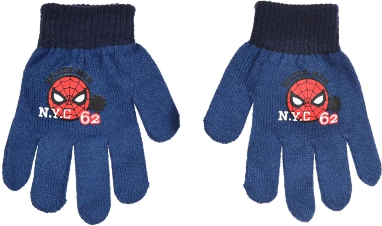 Vinter børnehandsker Spiderman - 1 stk.