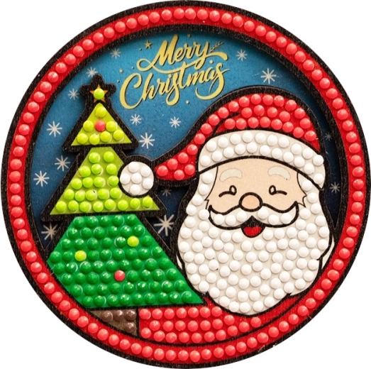 2Kids Toys diamantmaling magnet Santa - 1 stk.