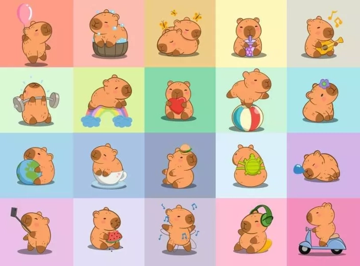 Puslespil RAVENSBURGER Kapybara XXL 100 brikker