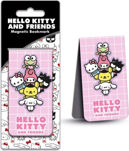 Hello Kitty magnetisk bogmærke – lyserød