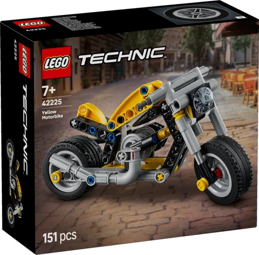 LEGO Technic gul motorcykel