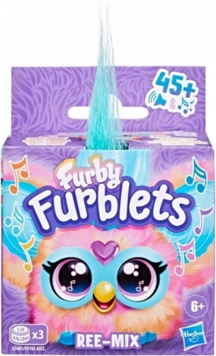 Furby Furblets Ree-Mix interaktiv mini-plys med lyde