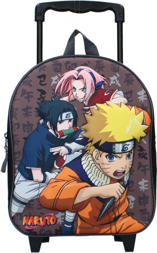 3D trolley-rygsæk Naruto - 1 stk