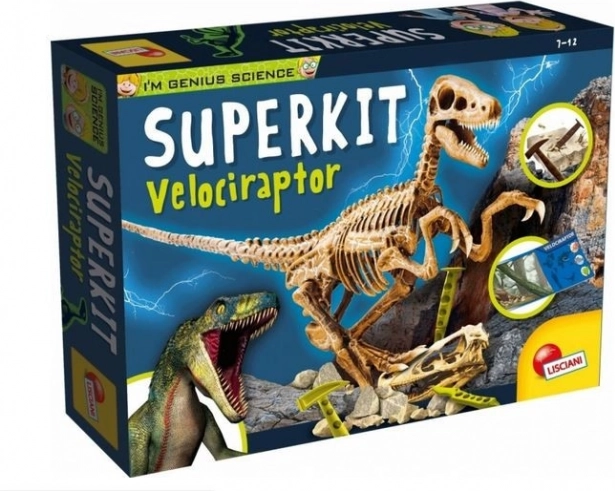 Læresæt I'm Genius Superkit Velociraptor
