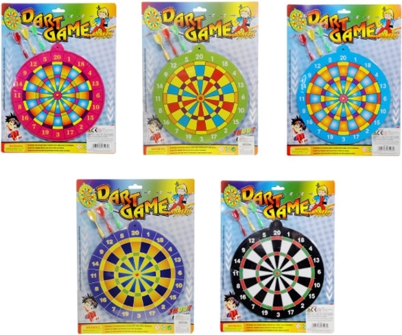 Magnetisk dartskive med pile