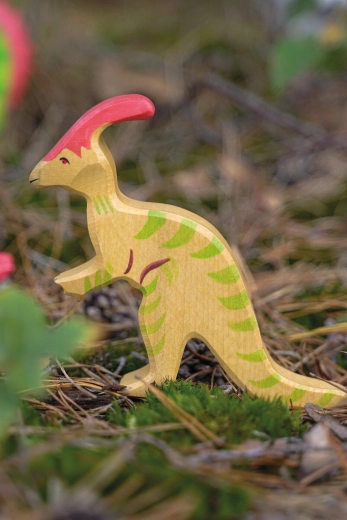 Holztiger parasaurolophus - 1 stk.