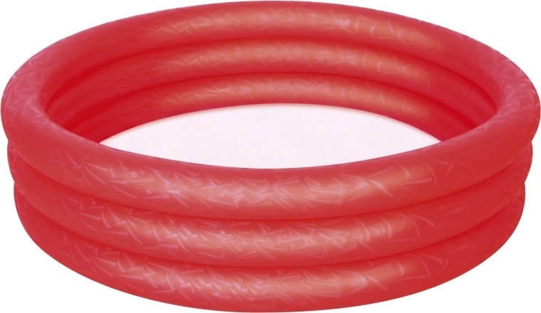 Oppustelig pool BESTWAY Splash 'N Smile 122 × 25 cm – rød