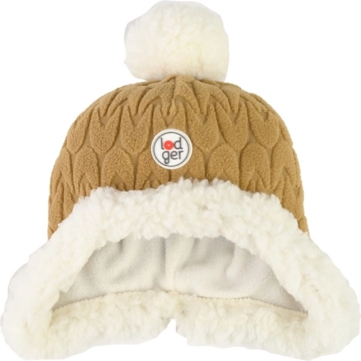 Lodger fleecelue Hatter empire dark honey 1–2 år