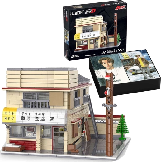Byggesæt CaDA Initial D Fujiwara Tofu Store