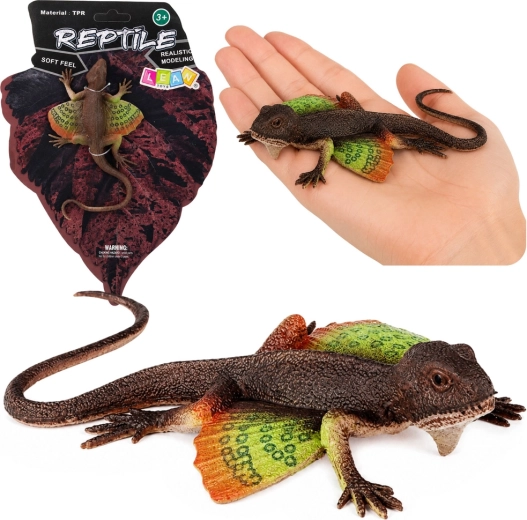 Realistisk gummifigur af flyveagame 13 cm