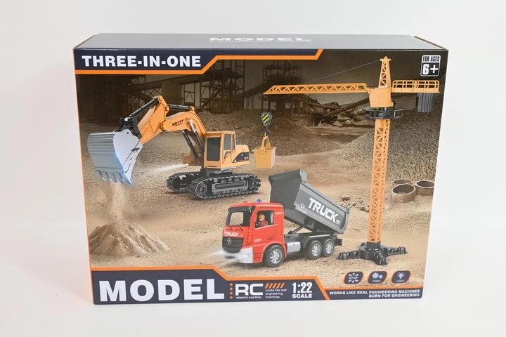RC byggesæt 3 i 1 med USB-opladning