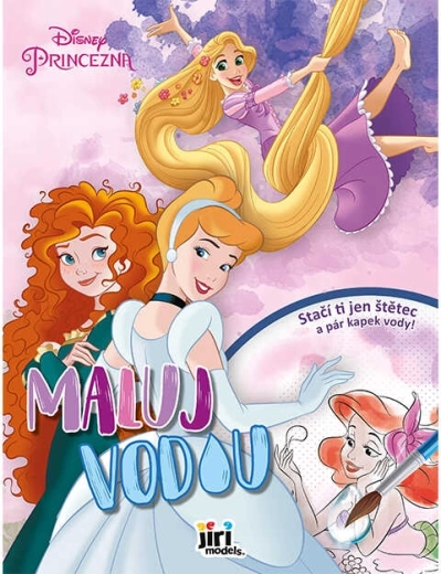 Disney Prinsesser – mal med vand A4