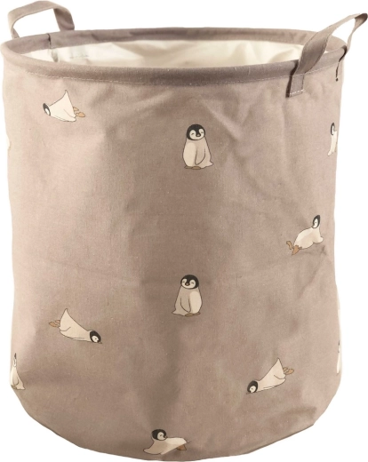 Petú Petú Mier stor opbevaringskurv Penguin - 1 stk.