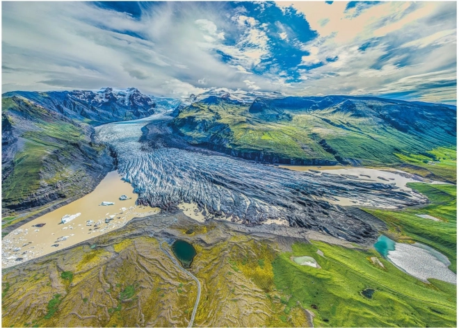 Puslespil DINO Islandsk gletsjer 3000 brikker