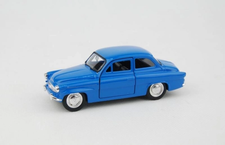 Welly Škoda Octavia (4. generation) hvid 1:34 – diecast bilmodel med åbne døre