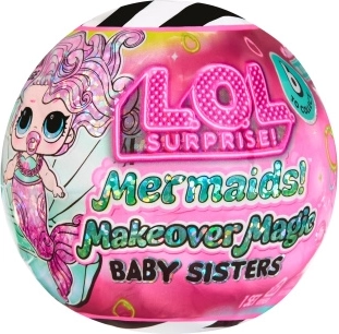 L.O.L. Surprise mermaids makeover magic baby sisters dukke med farveskift