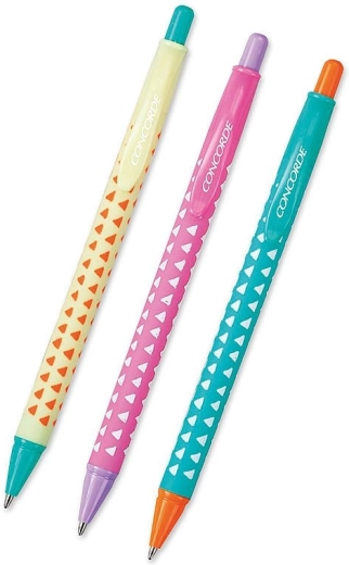 Kuglepen CONCORDE Crazy, pastel farver