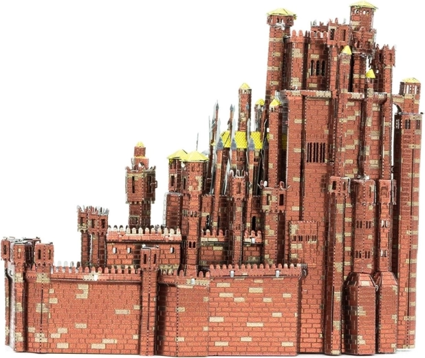 Metal Earth 3D-puslespil Game of Thrones: Den Røde Borg (ICONX)