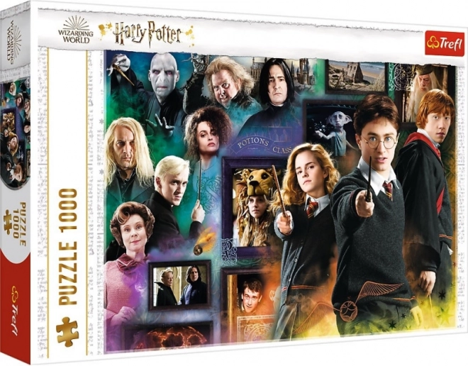 Puslespil HARRY POTTER 1000 brikker – den magiske verden
