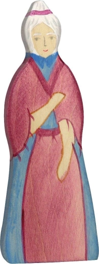 Holztiger figur bedstemor - 1 stk.