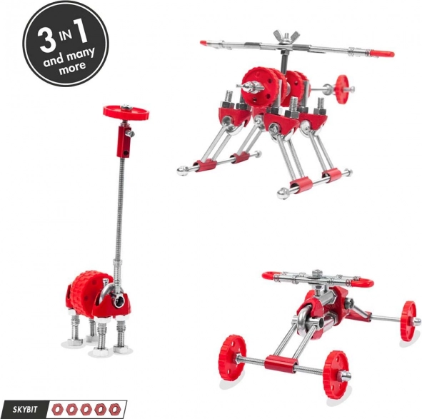 Byggesæt Helikopterbit The OffBits 3 i 1