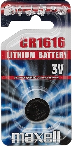Litium-knapcellebatteri CR1616 3 V