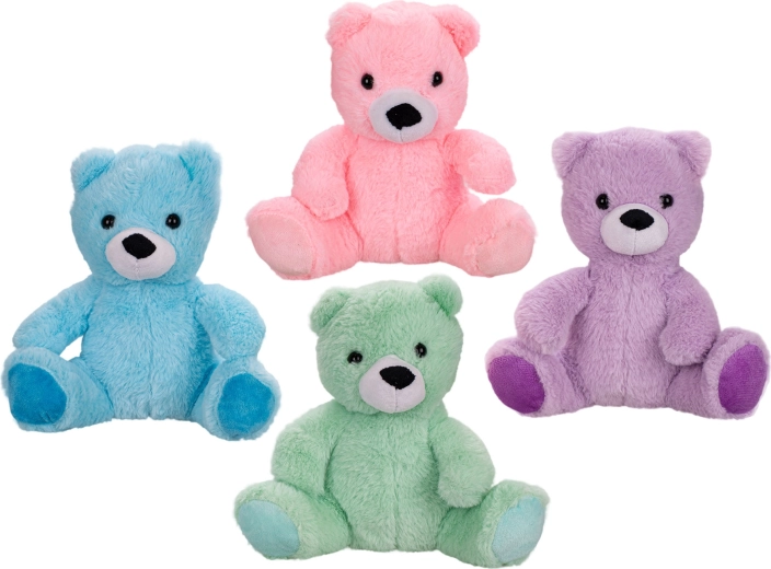 Siddende plysbamse 20 cm