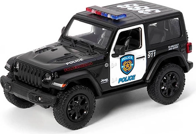 Metalmodel Jeep Wrangler – politi 2018