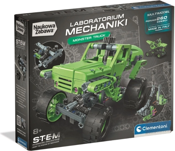 Mekaniklaboratorium – monstertruck byggesæt 2-i-1
