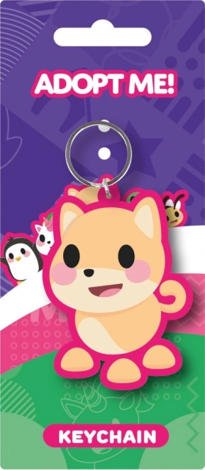 ADOPT ME V1 nøglering i PVC med metalring