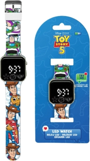 Børne-LED-ur Toy Story 5 Woody