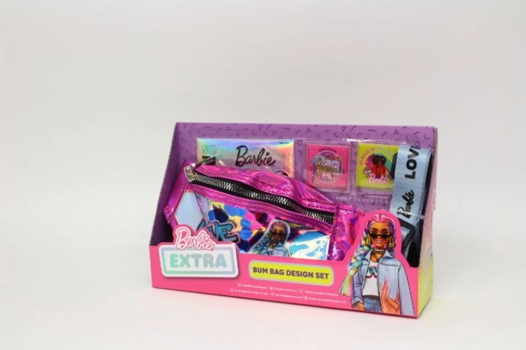 Barbie Extra stilfuld bæltetaske med klistermærker