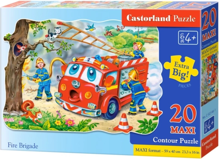 Puslespil 20 maxi Brandvæsen