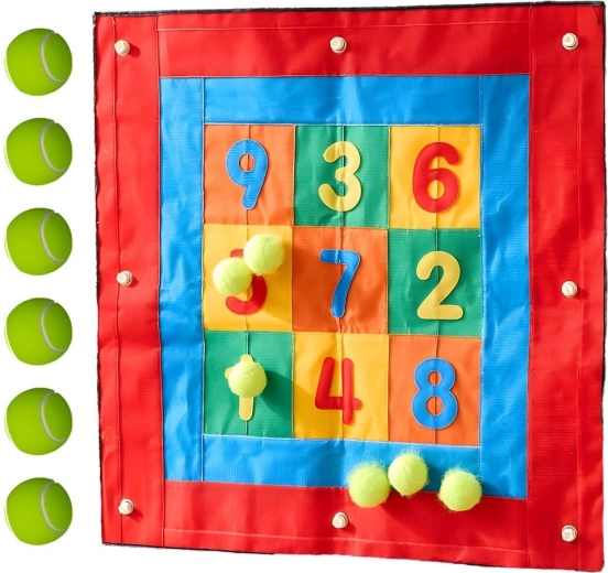Masterkidz firkantet målskive med velcro STEM til kasteleg