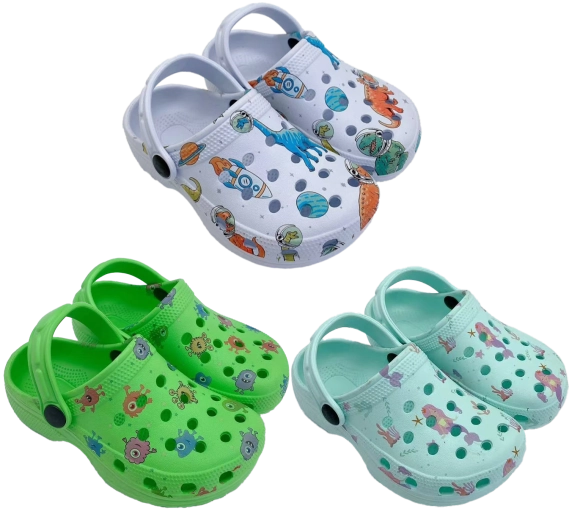 Børnehavehave-crocs i EVA-skum, størrelse 24–29