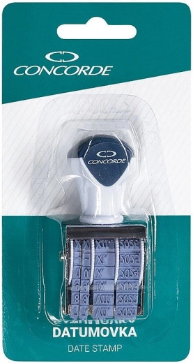 Datostempel CONCORDE nr. 4, blister