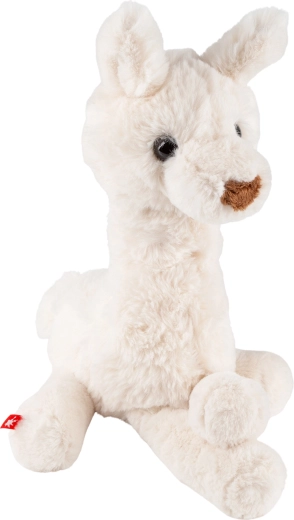 Plys-alpaka Flaucherie hvid 42 cm Sigikid - 1 stk.