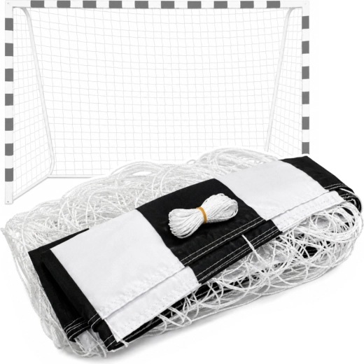 Forstærket net til fodboldmål 300 × 200 × 120 cm