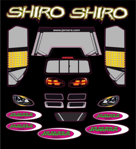 Dekorationsark Shiro